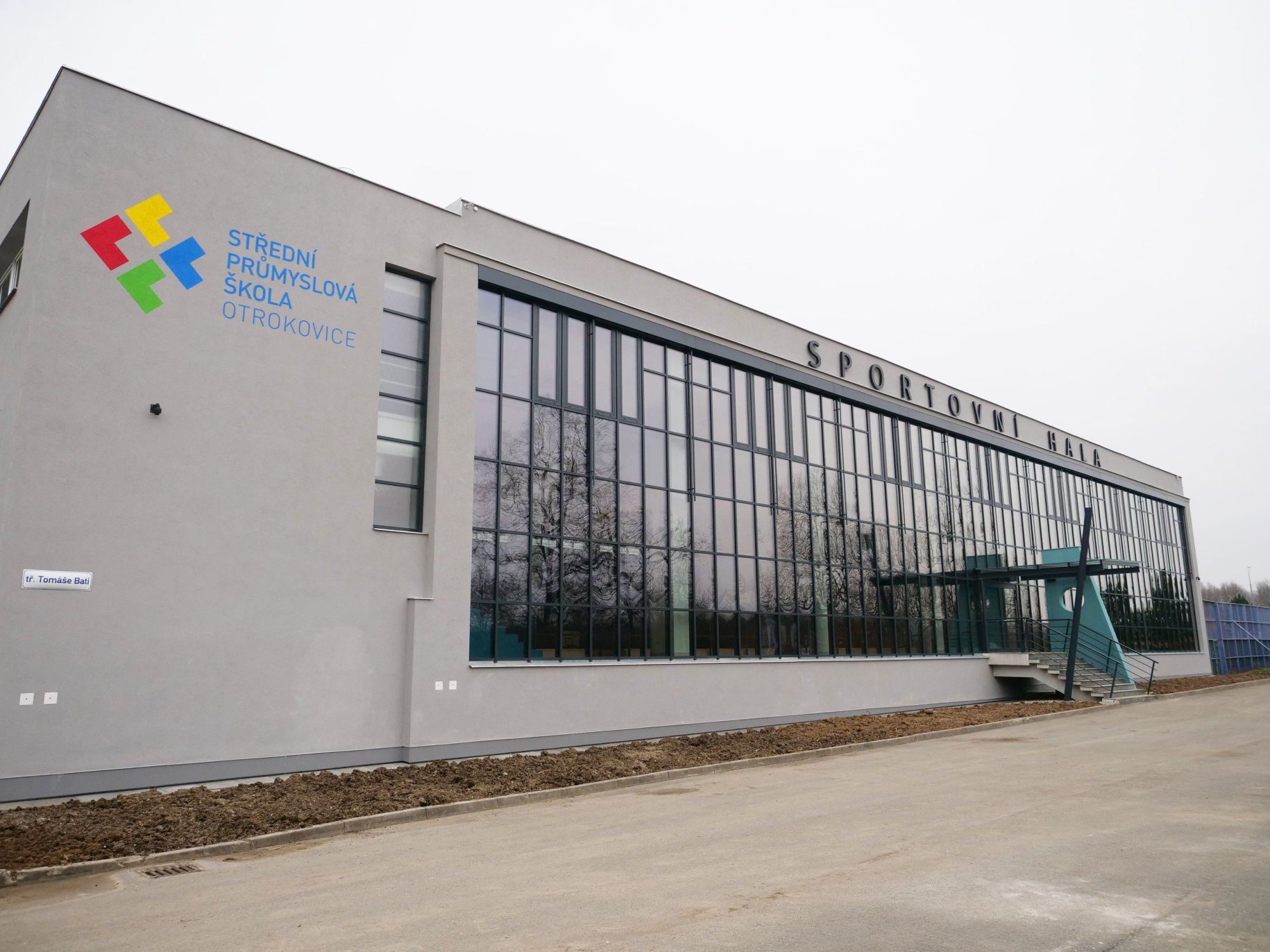Rekonstrukce sportovní haly SPŠ Otrokovice