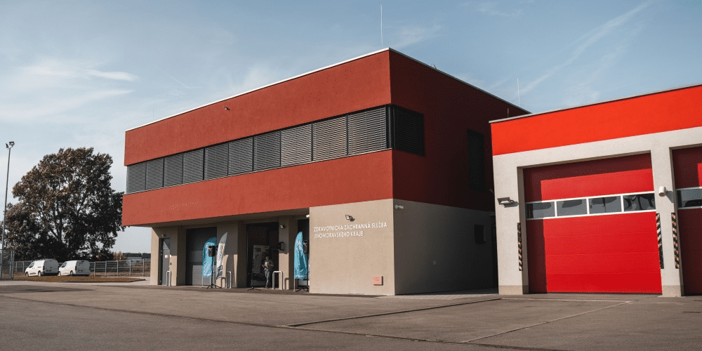 Kompletní elektroinstalace ZZS Jihomoravského kraje Bučovice