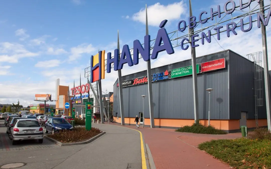 Přístavba OC Haná