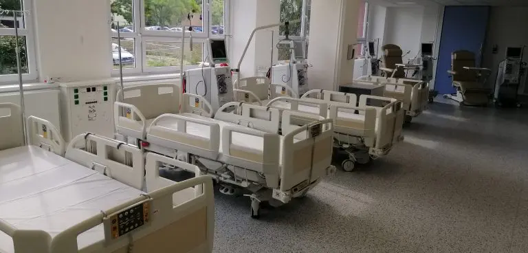 Rekonstrukce hemodialýzy v krajské nemocnici Teplice