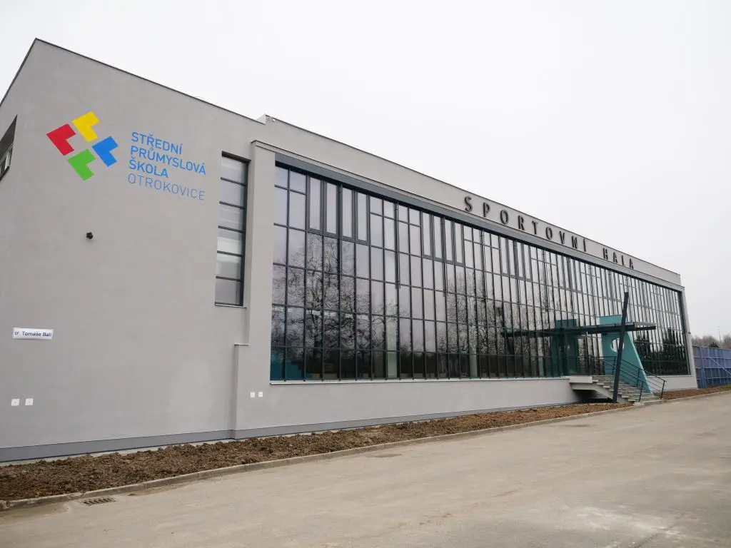 Rekonstrukce sportovní haly SPŠ Otrokovice