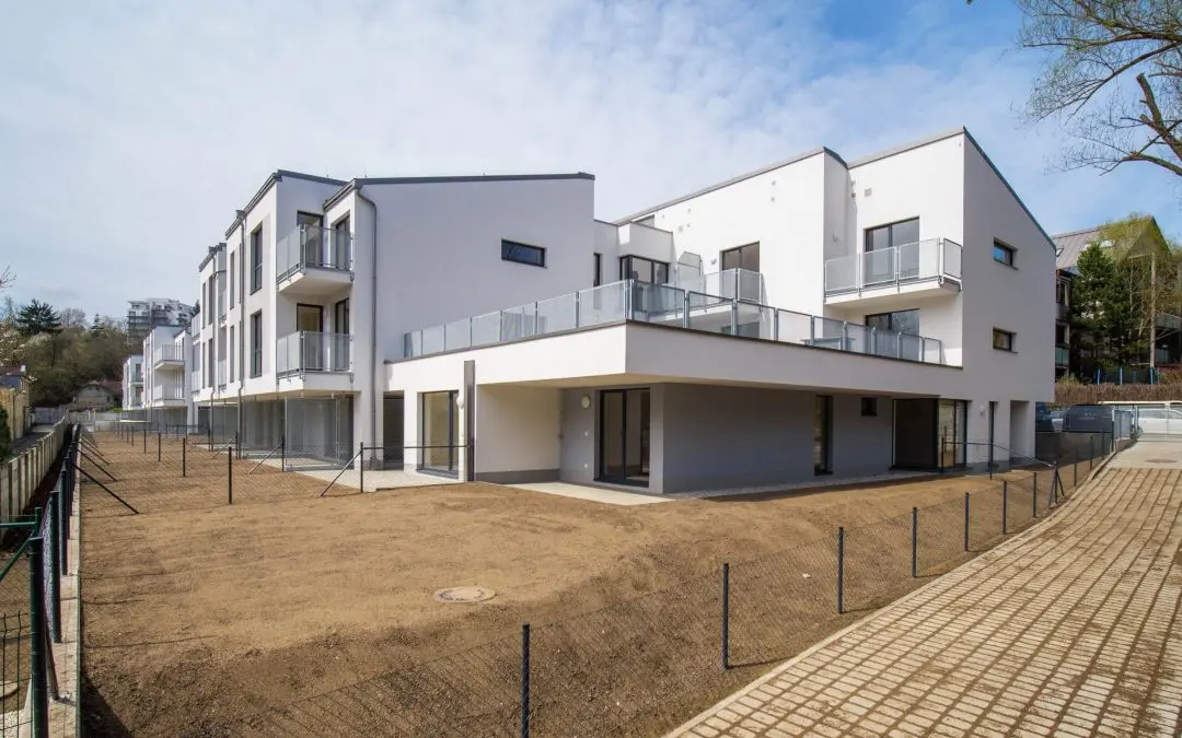 Rezidenční výstavba bytových viladomů U Rokyty v Hrdlořezích