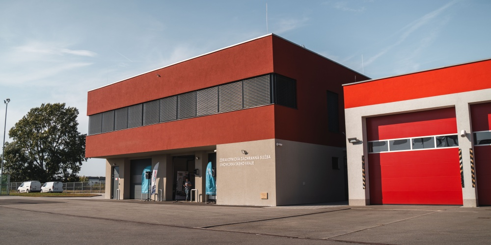 Kompletní elektroinstalace ZZS Jihomoravského kraje Bučovice